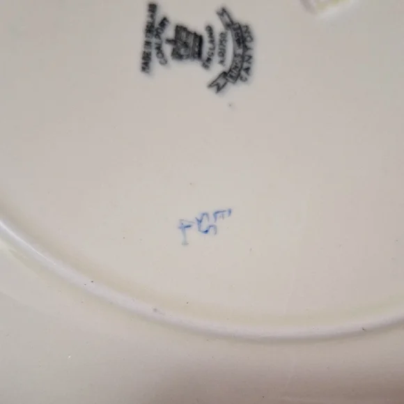 Vintage Coalport plate in the Canton pattern, part of their "Kings Ware" line - Picture 3 of 6